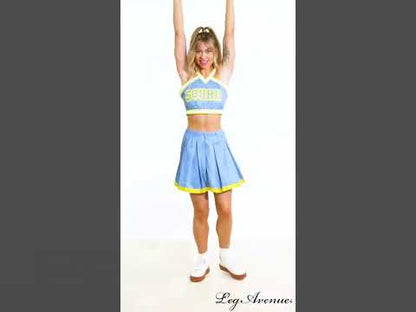 Luksuzni kostim pompo djevojka plavo nebo žene