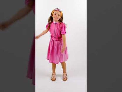 Pas prerušen ruža djevojka ruža