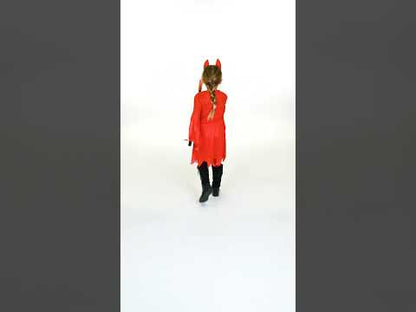 Déguisement diablesse rouge fille