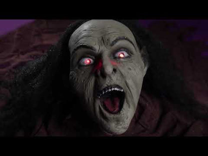 Zvuk i svijetla ukras vještica 90 cm Noć vještica