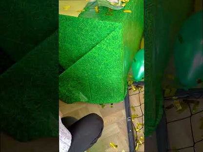 Zelena plastična trava efekt trave 137 x 274 cm