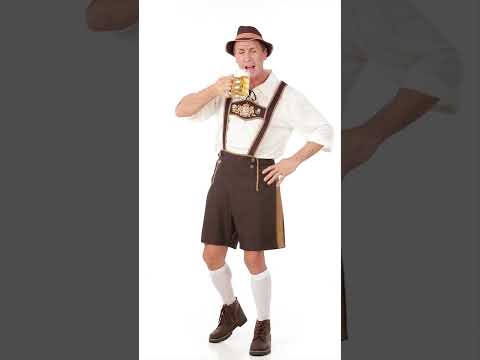Déguisement bavarois marron grande taille homme