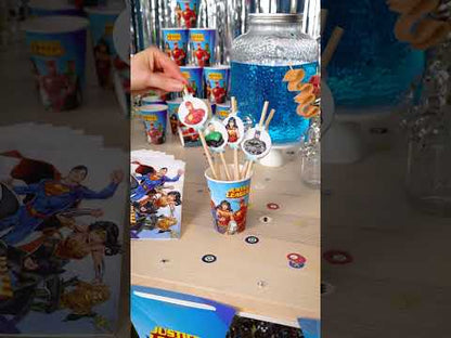 8 Folting medalona za Carton Justice League 20cm