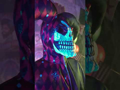 Luksuzni muški arlequin prerušen