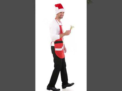 Crvena pregača 75 x 54 cm Božić