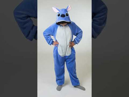 Dječja plava kostim izvanzemaljskog bića