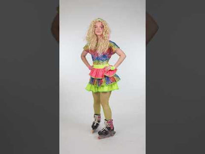 Kičasti kostim za žene iz 80-ih 