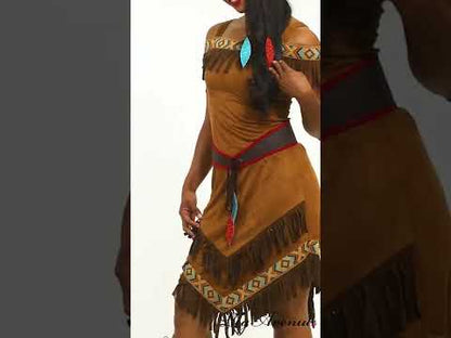 Indijska prerušavanje lažne antilop žene