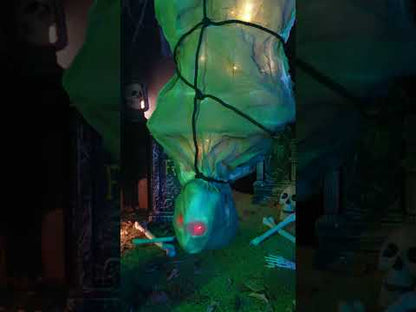 Décoration Animée Momie Suspendue 155 cm