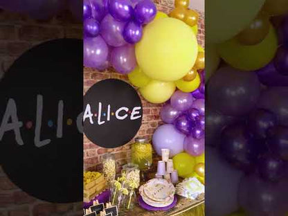 Lilas Giant Latex balon 60 cm