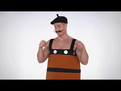 Smiješni kostim vinske bačve za odrasle 