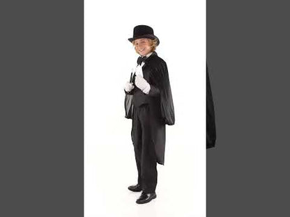 Dječji crni ogrtač 60 cm