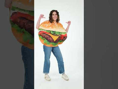 Odrasli hamburger kostim