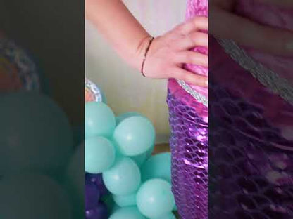 Ženska ružičasta kostim sirena