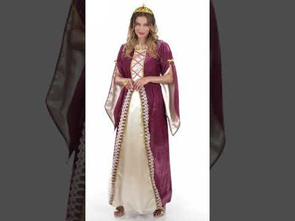 Ružičasta i bijela srednjovjekovna princeza prerušena