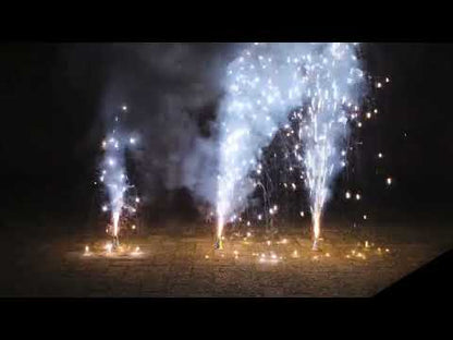 3 Fontaines scintillantes mini Vésuve® 25 sec