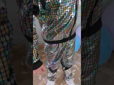 Déguisement jogging disco années 80 adolescent