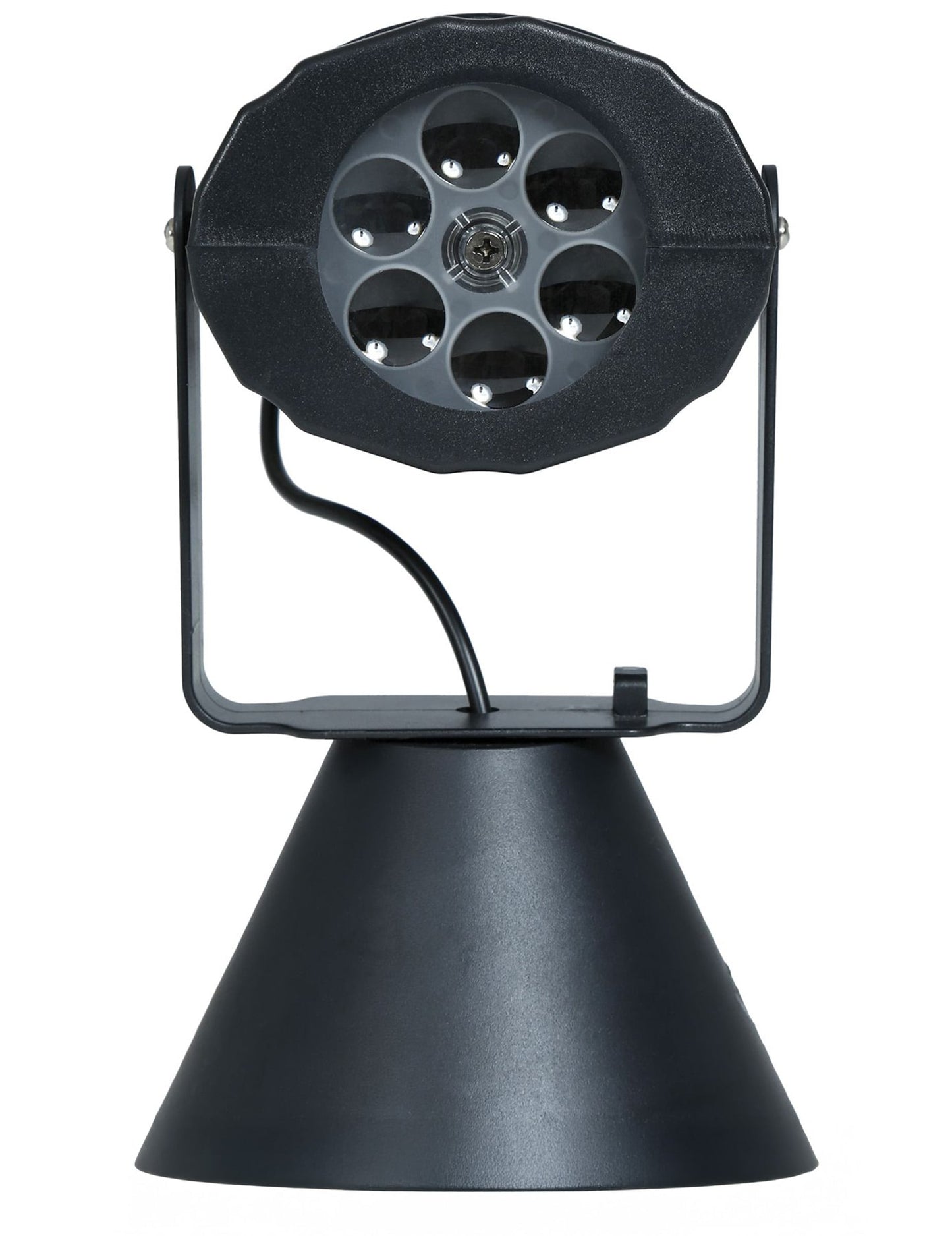 Vue de face du Projecteur led avec base Halloween pour fête