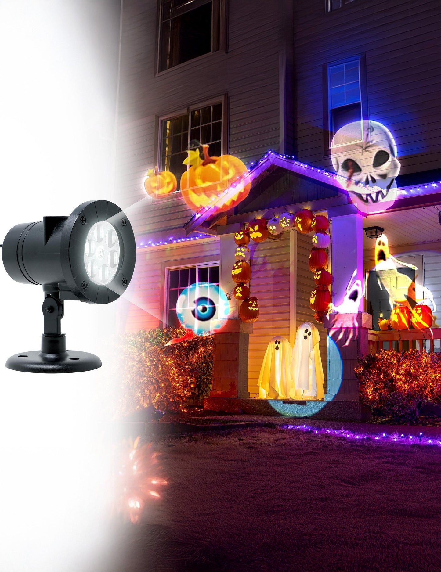 LED silueta projektor