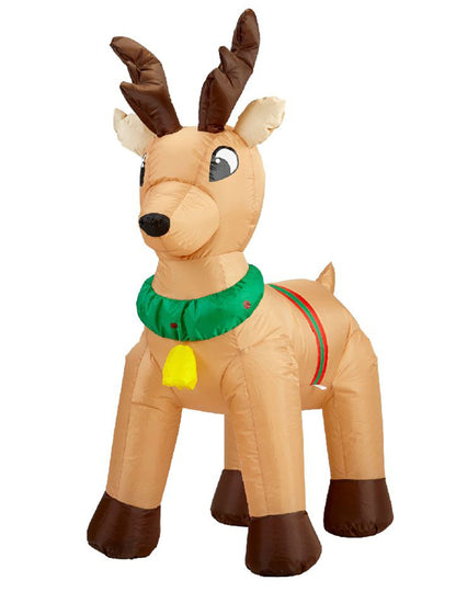 Napuhani i svjetleći sob Djeda Božićnjaka 120 cm 