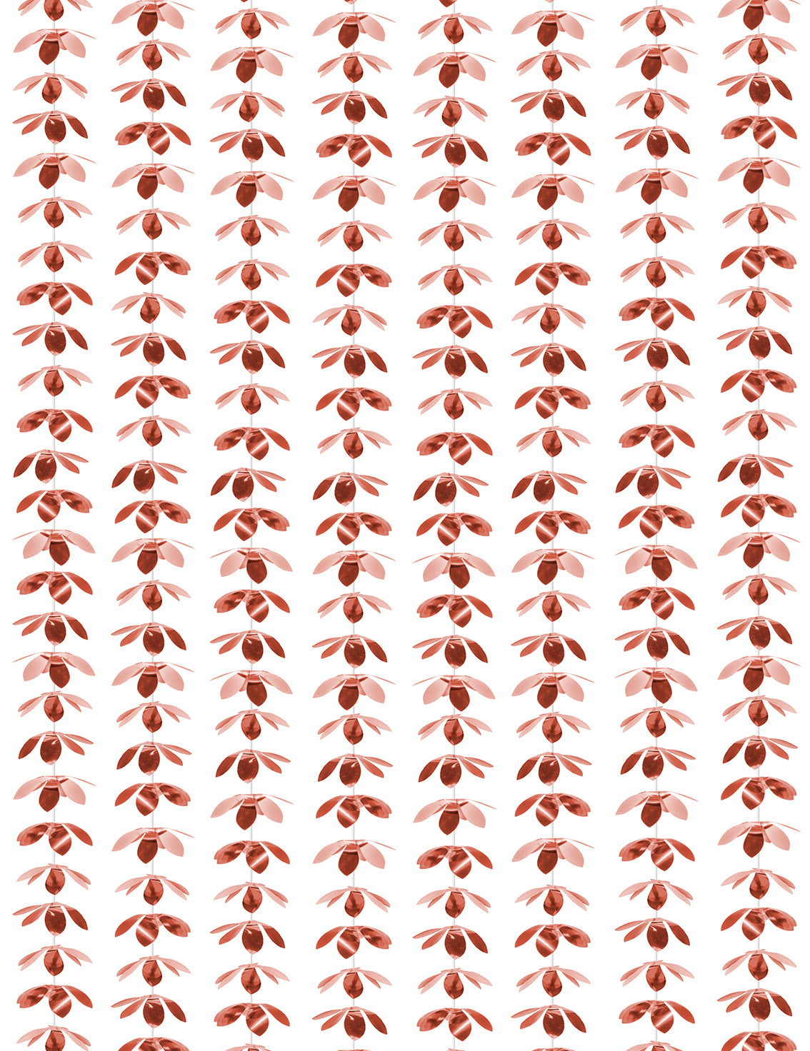 Aluminijska zavjesa za cvijeće u ružičasto-zlatnoj boji 100 x 210 cm za zabavu