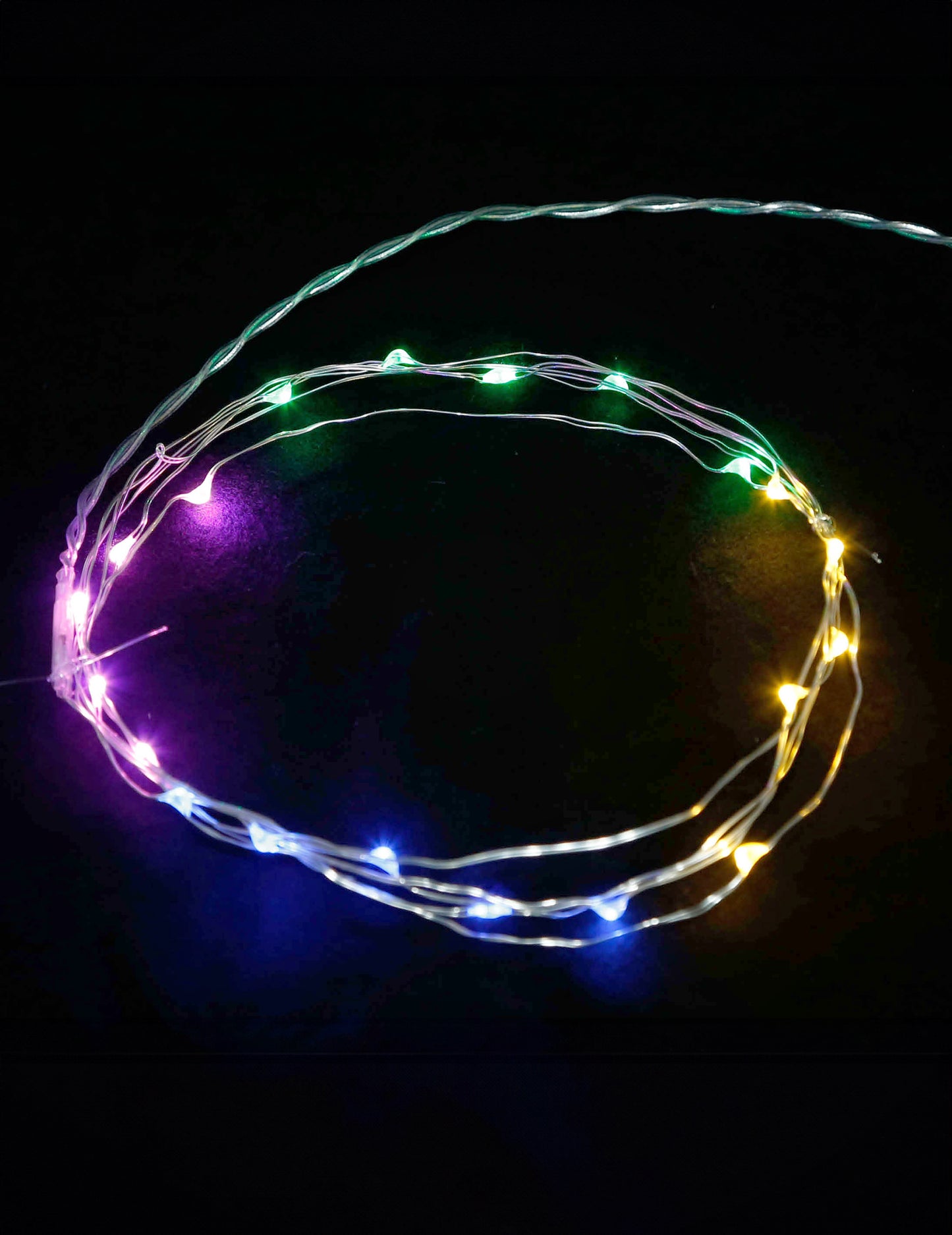 Višebojna svjetla zavjesa 1,7 x 0,5 m 90 LED