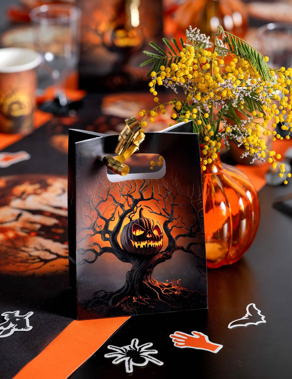 Halloween traka zlatna 10 mm x 25 m