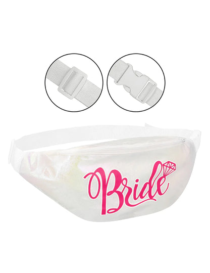 Torbica oko struka Bride, bijela, za odrasle