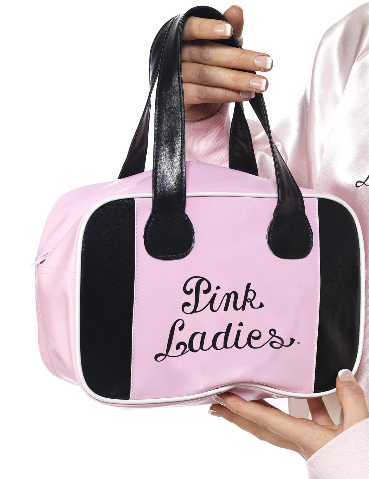 Torba Pink Ladies Grease za ženu roza i crna