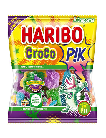 Pakiranje slatkiša Croco PIK Haribo za sve kisele Jungle Edition bigout naranče i ananasa
