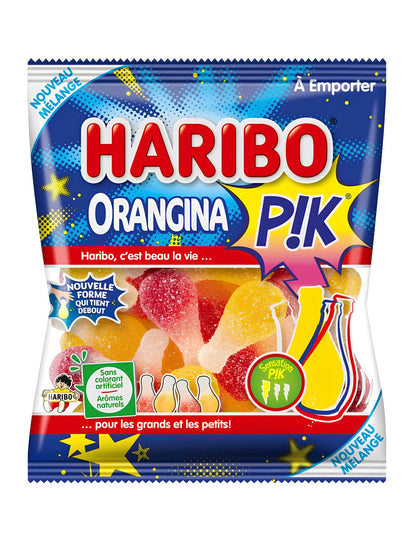 Orangina pik haribo bombon