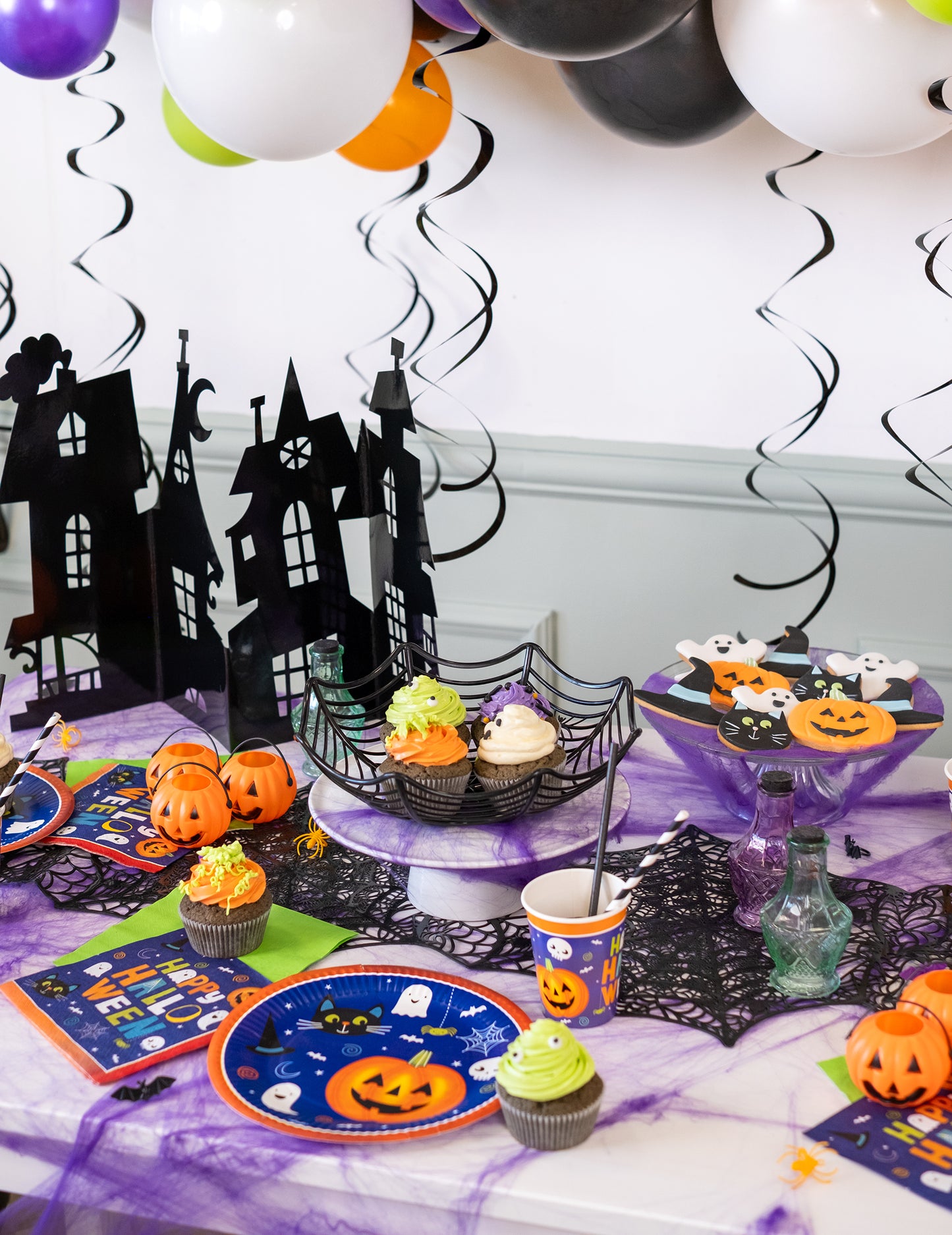 Spider Canvas Bowl 27 cm Noć vještica