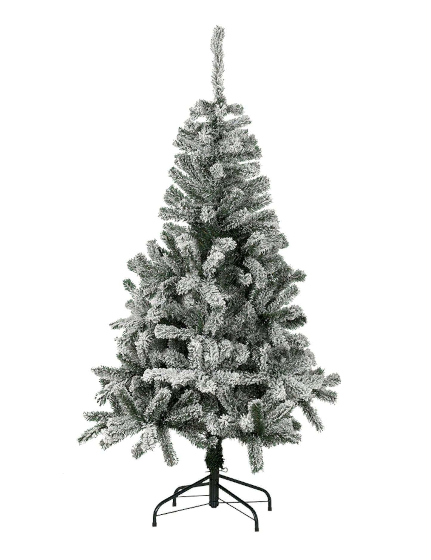 Luksuzno umjetno božićno drvce sa snježnim efektom 210 cm realističan i stabilan