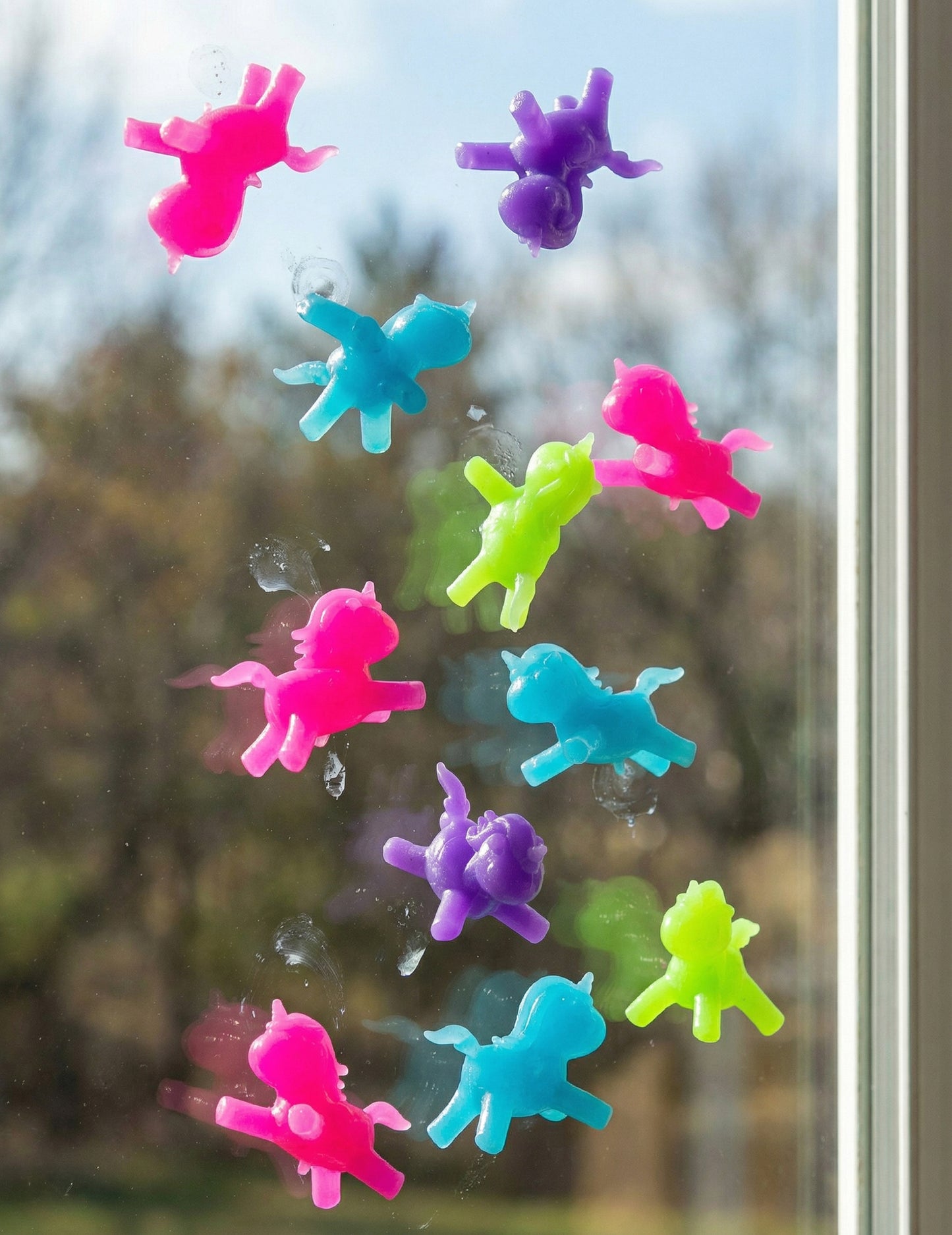 Jouets licornes adhérentes Creeblers