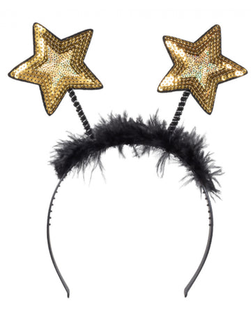 Traka za glavu zlatnih zvijezda odraslih