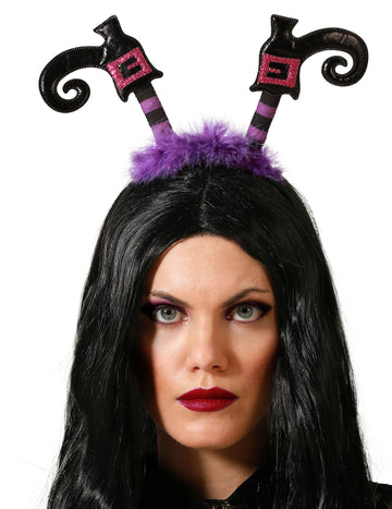 Odrasle ljubičaste vještice noge glave