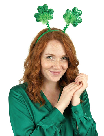 Traka za glavu s djetelinom za Dan svetog Patrika za odrasle