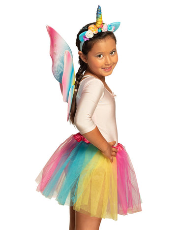 Djevojke višebojne jednorotne pribor set