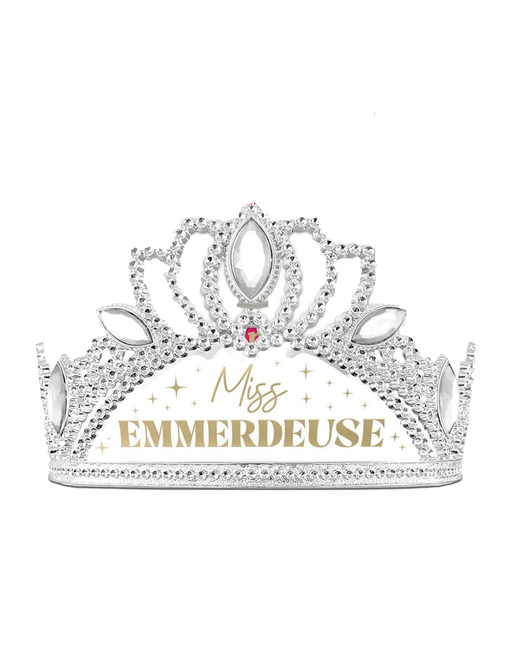 Detalj dijadema seta dodaci miss emmerdeuse šal i dijadema
