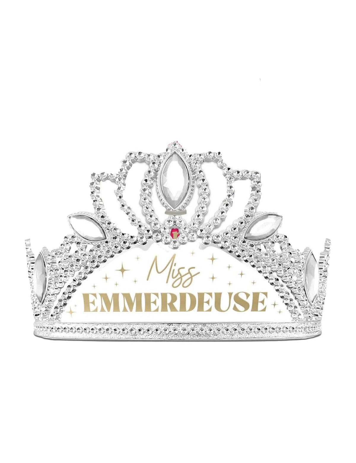 Detalj dijadema seta dodaci miss emmerdeuse šal i dijadema