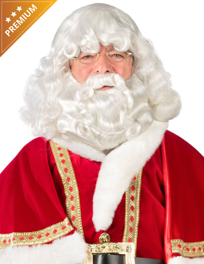 Luksuzni set brade i perike Djeda Mraza iz Laponije