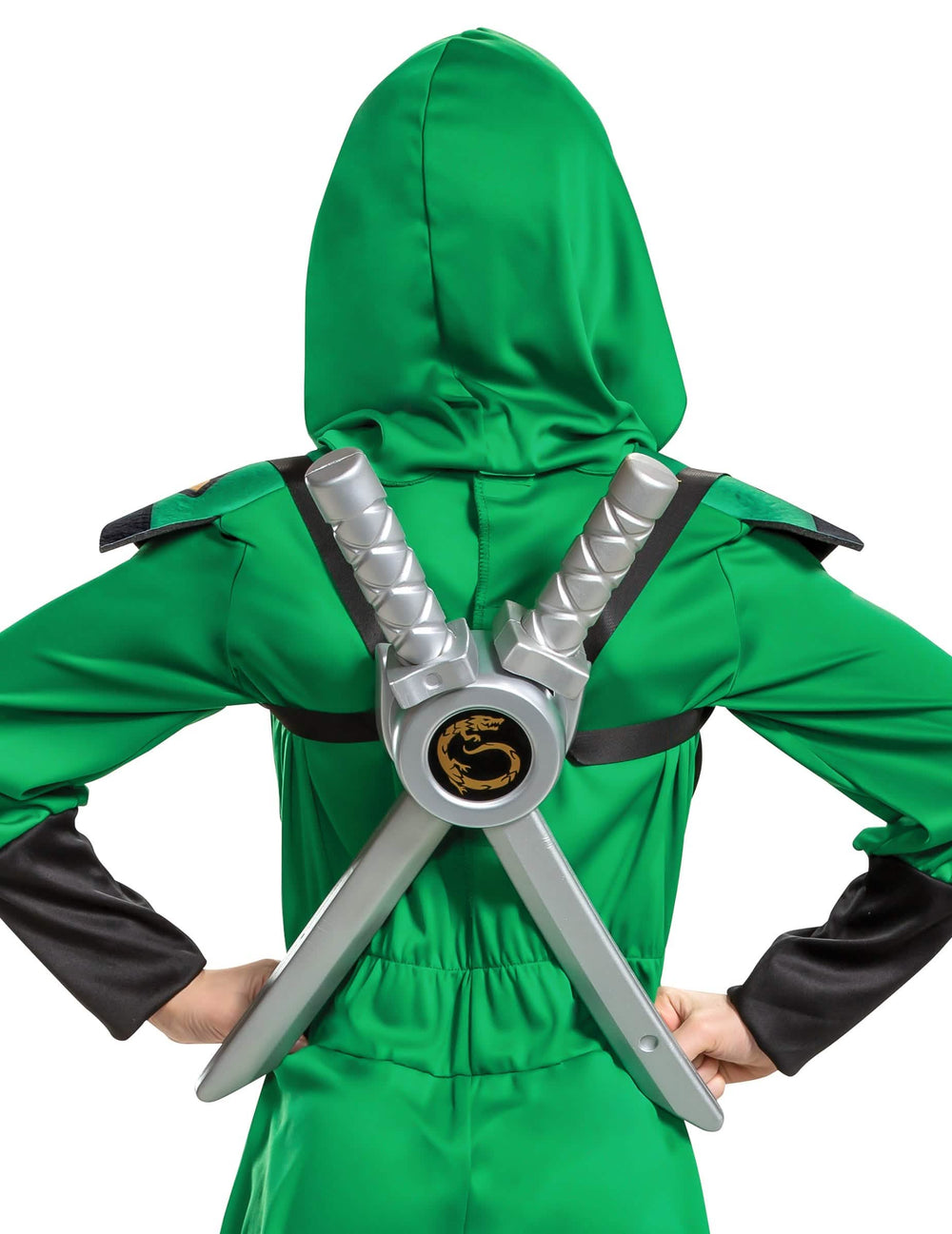 Stražnji pogled na set mačeva Ninjago™ za dijete
