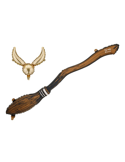 Set od 2 folija balona Harry Potter™ Metla i Zlatna zvrčka