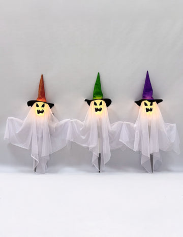 Set od 3 blistave duhove s ulozima 68 cm