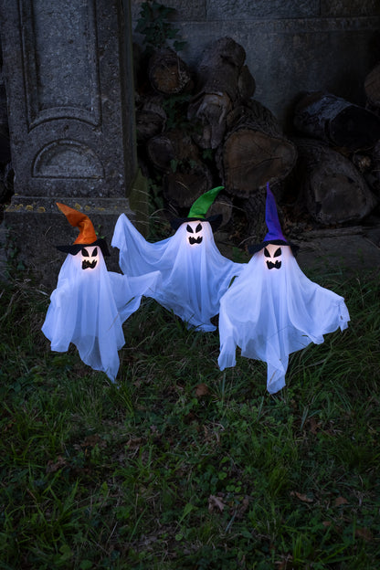 Set od 3 blistave duhove s ulozima 68 cm