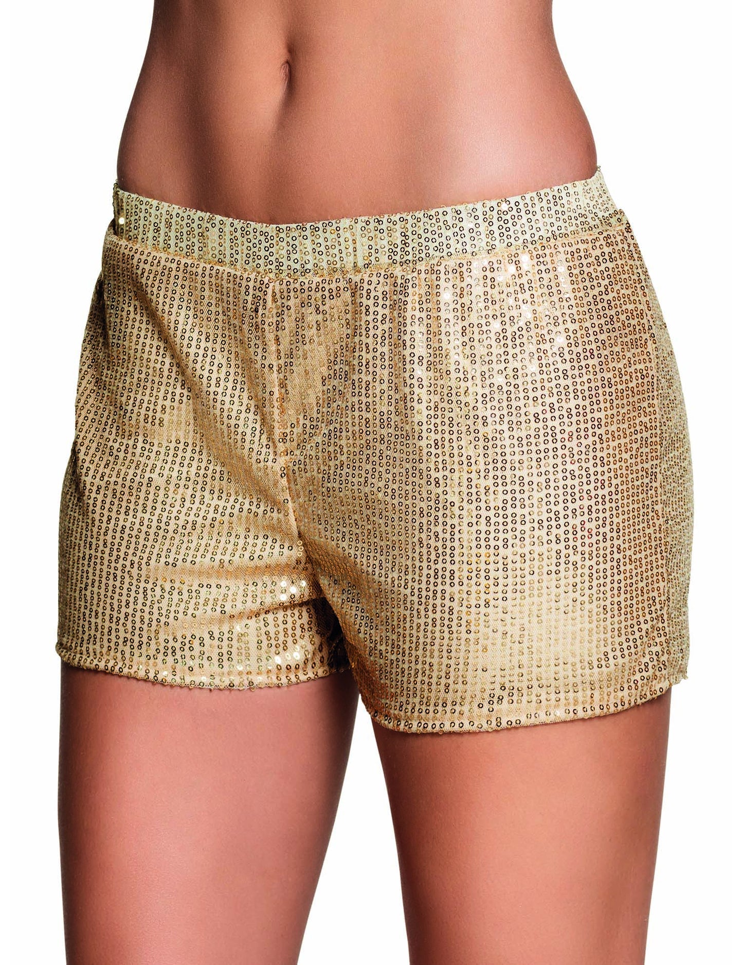 Ženske zlatne šljokice Shorty