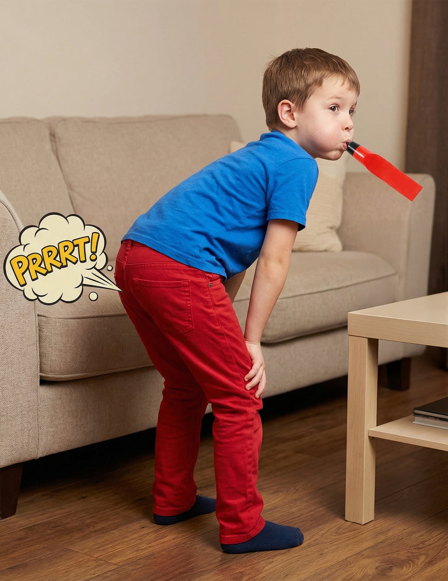 Puhaljka prdež - šale i trikovi 