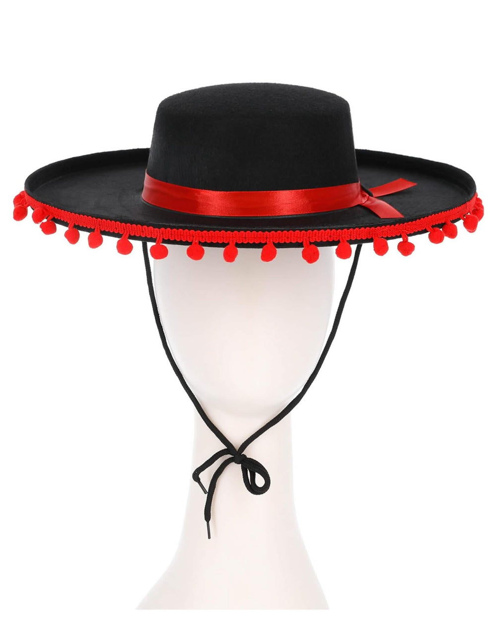 Pogled sprijeda na Sombrero Dia de los Muertos
