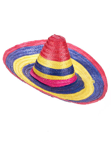Odrasli raznobojni sombrero 50 cm