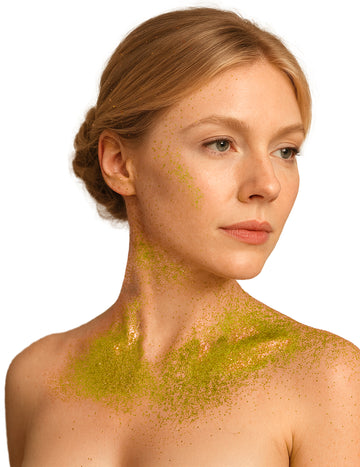 Žuto sjajni sprej za tijelo 75 ml